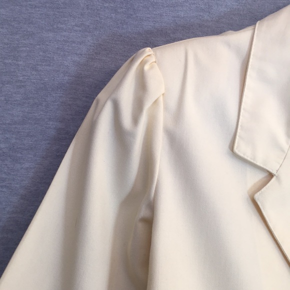 JESSICA SCOTT Spring/Summer Butter Yellow Machine Wash Unlined 2 Pocket Blazer - Picture 8 of 16